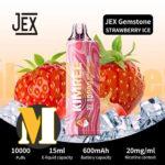 پاد یکبار مصرف توت فرنگی یخ جکس گرینید مدل KIMREE <br><span>JEX Grenade Strawberry Ice 10000 puffs</span>
